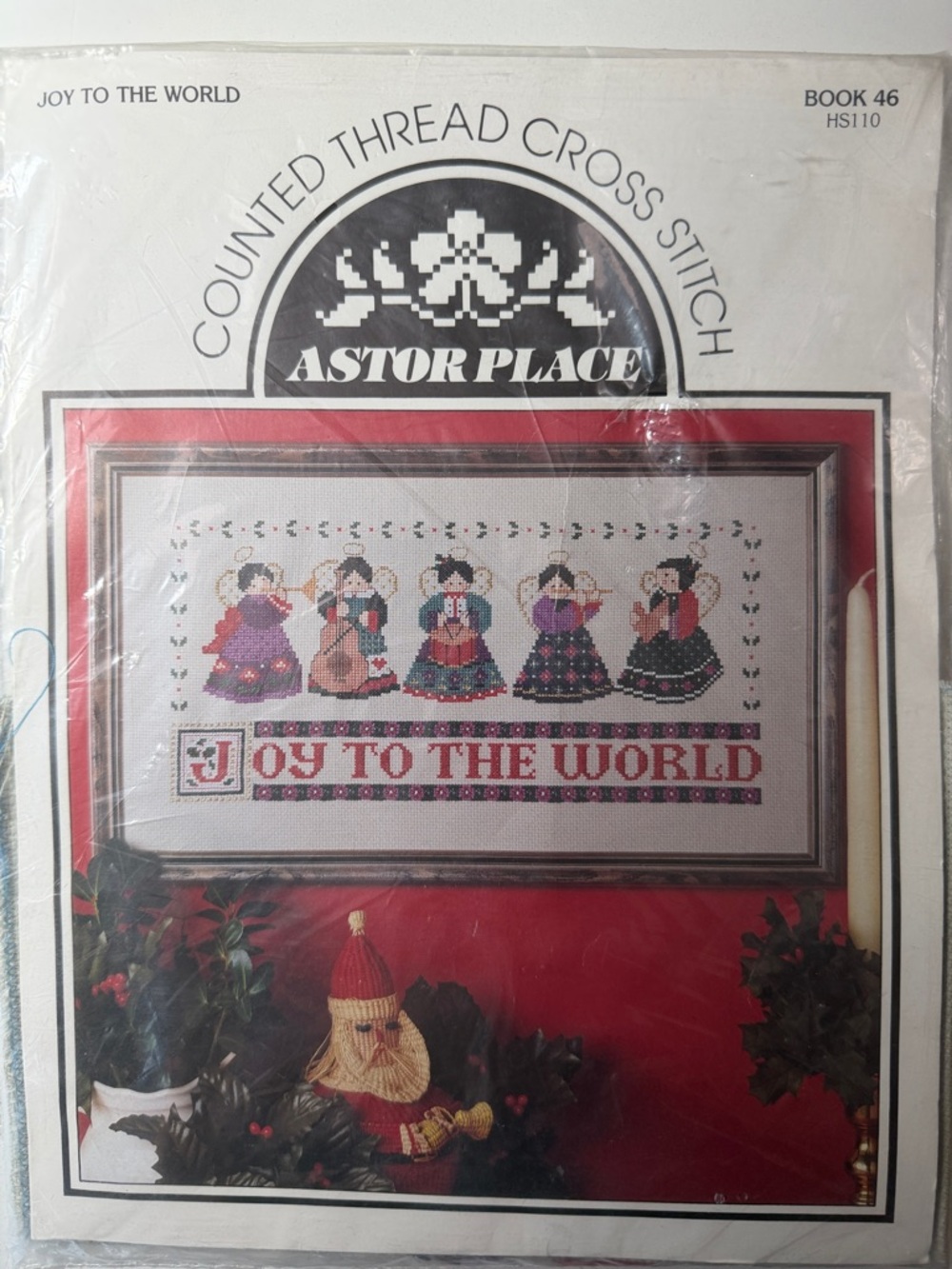 Astor Place "Joy to the World" Counted Cross Stitch kit